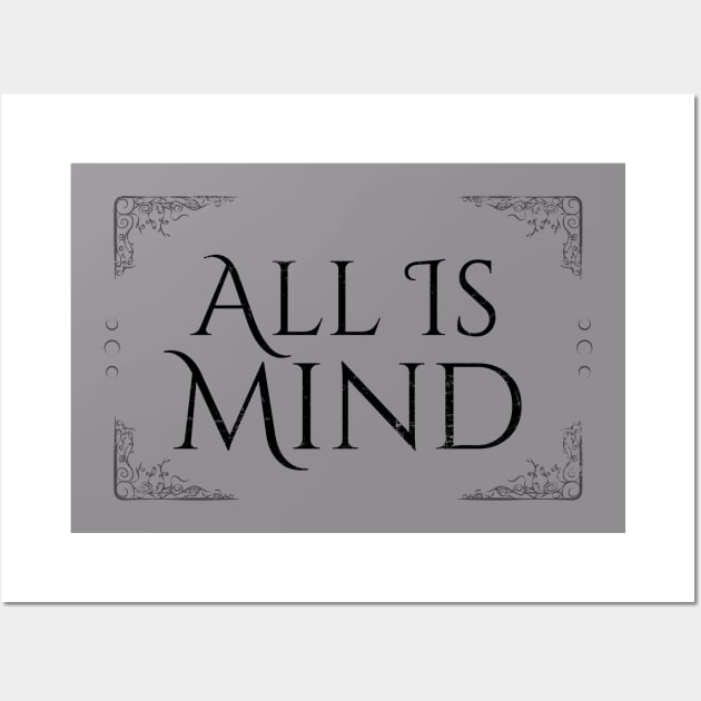 All is Mind Wall Art by Kneazal